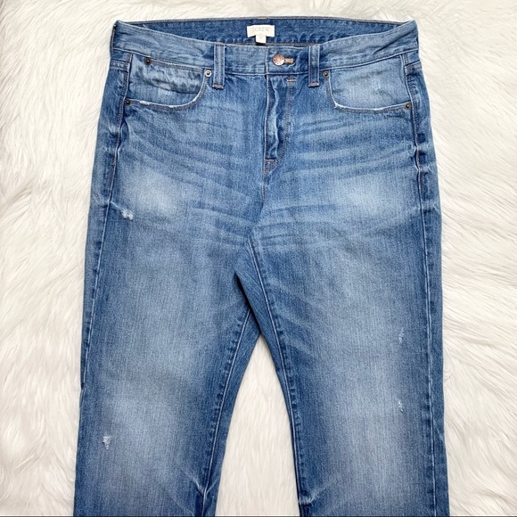 J. Crew Slouchy Distressed Boyfriend Jeans - Picture 3 of 10